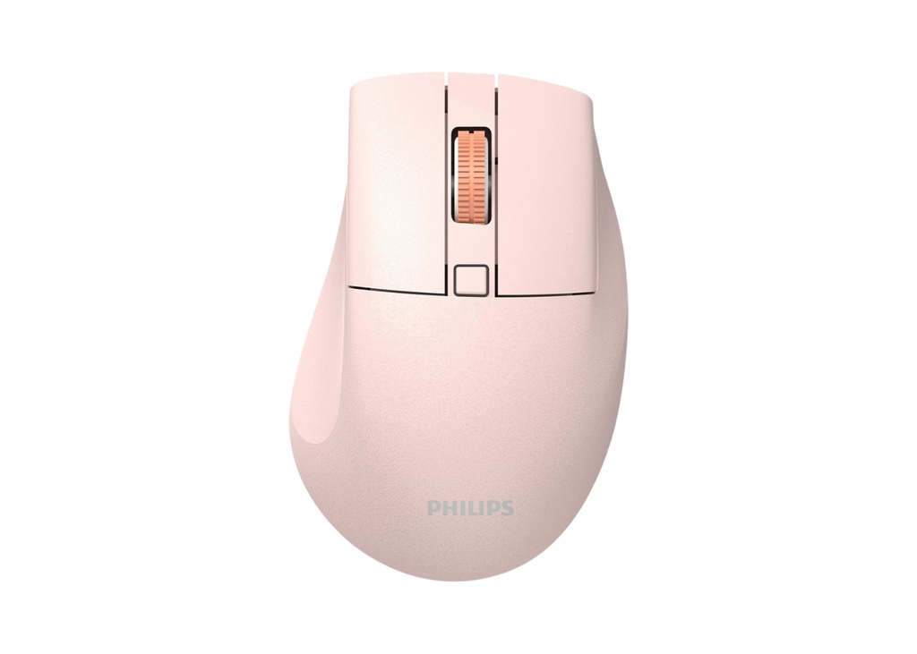 [40859] Philips SPK7528P Dual Mod 2.4 GHz + Bluetooth 1600DPI Ergonomik Sessiz Optik Mouse Pembe