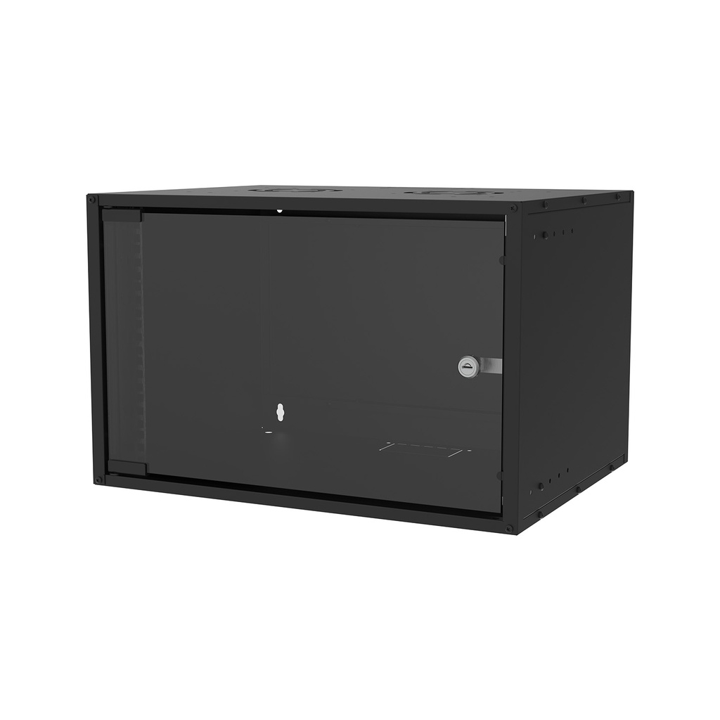 [40870] S-link SL-U7 Yeni Nesil 7U Soho Rack Kabin W 530mm D 400mm Siyah