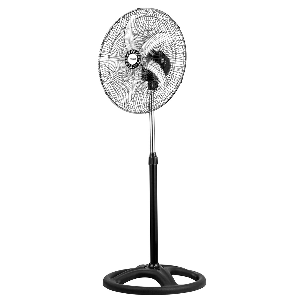 [41524] Everest FAN16 Siyah 18 65W 3 Hız Kademe 5 Bıçaklı 3 İn 1 Sanayi Tipi Vantilatör/Pervanesi