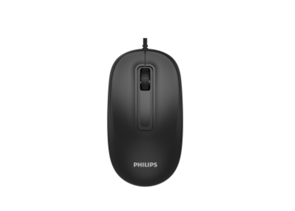 [41112] Philips SPK7238B USB Kablolu 1200DPI Optik Mouse Siyah