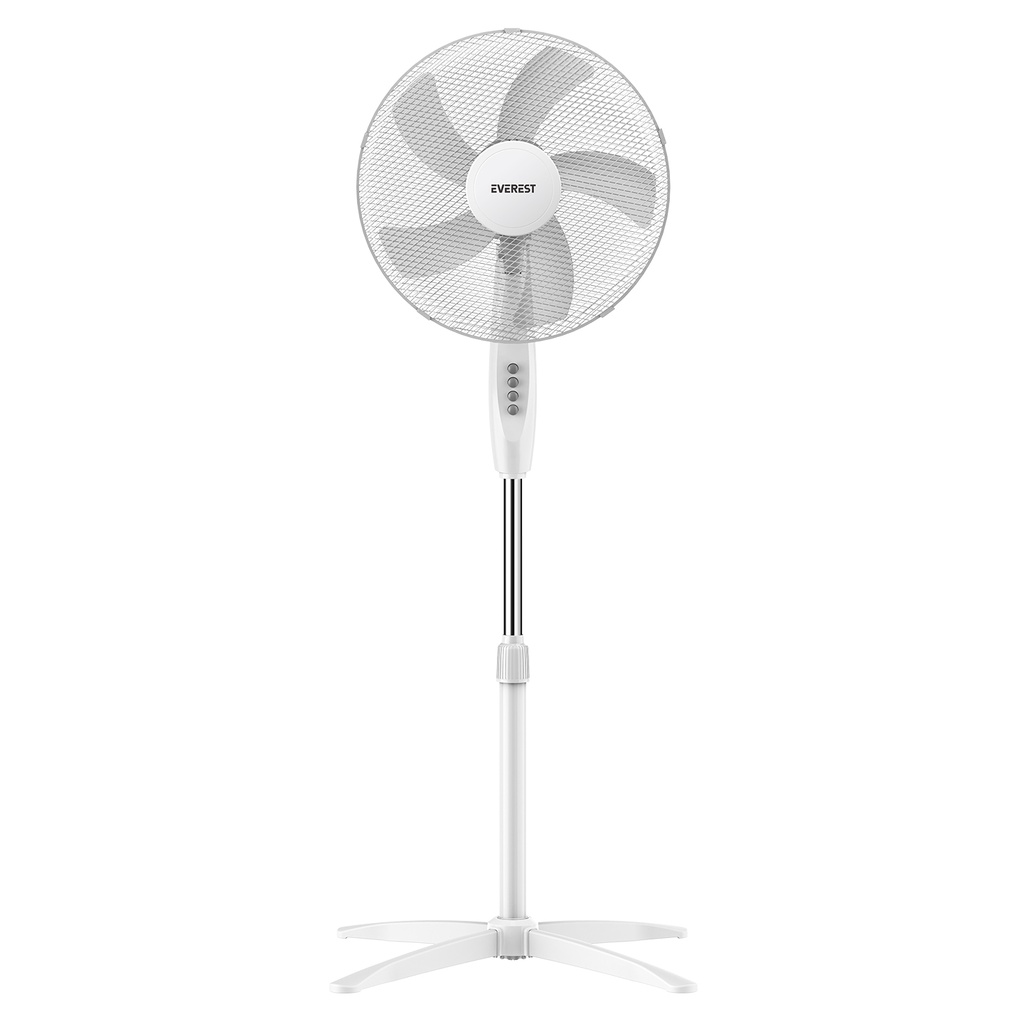 [42780] Everest FAN10 Valora Air Beyaz/Gri 16 Maks 45W 3 Kademe 1200RPM Yıldız Ayak 5 Bıçaklı Vantilatör/ Pervanesi Everest