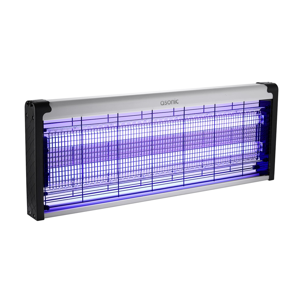 [42624] Asonic S28 Çift Cam LED Zincir Askısılı Sanayı Tipi Sinek Öldürücü XXXL Boy 40W+ 2000V Asonic