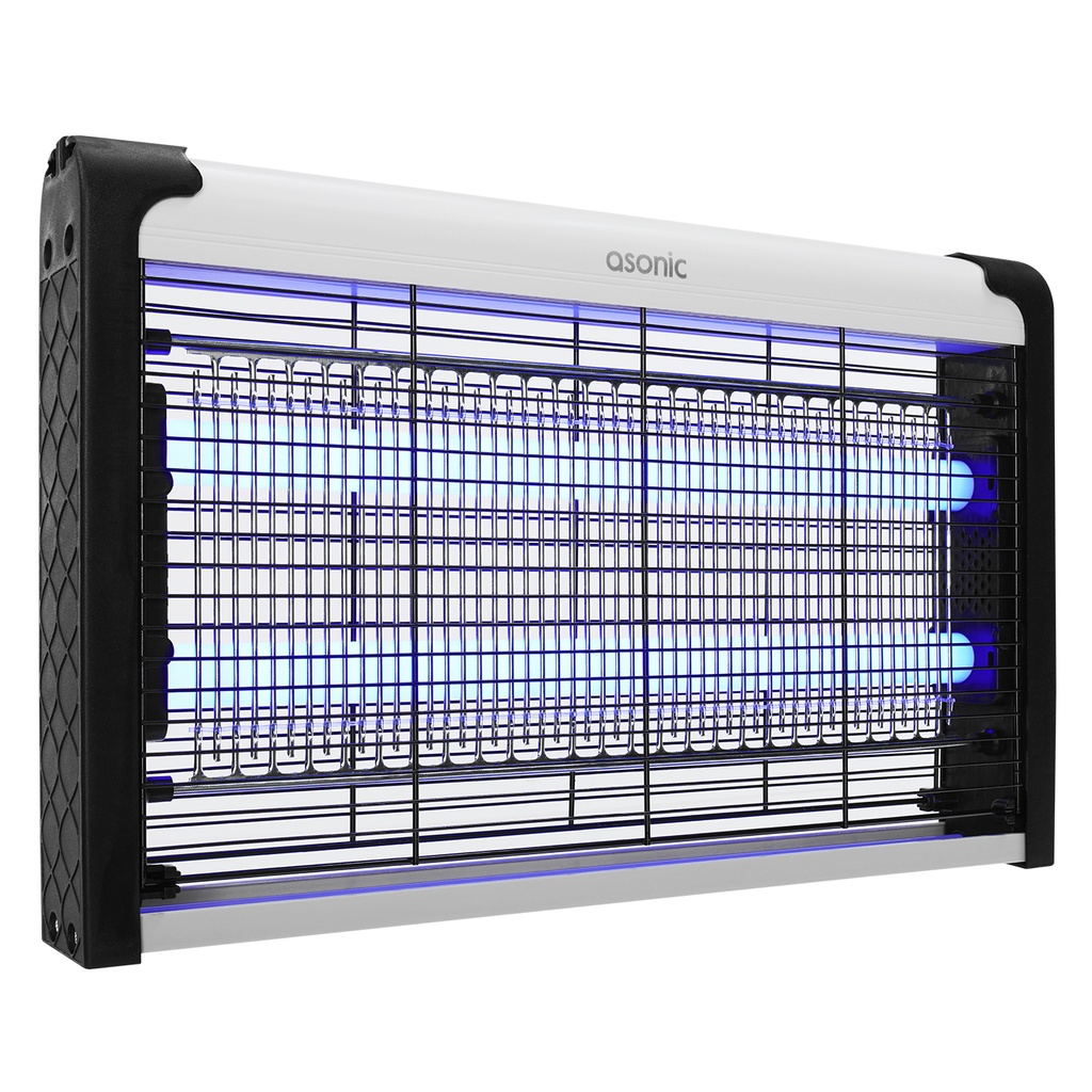 [41591] Asonic S26 Çift Cam LED Zincir Askısılı Sanayı Tipi Sinek Öldürücü XL Boy 20W+ 2000V Asonic