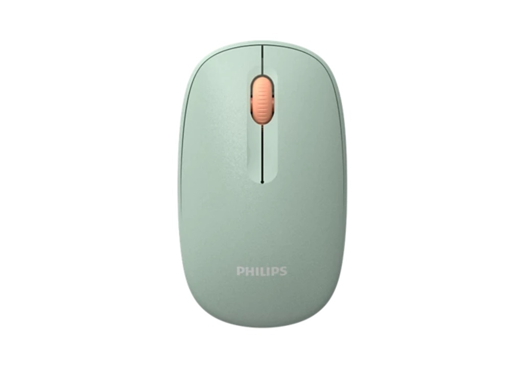 [40853] Philips SPK7318E Kablosuz 1600DPI Sessiz Optik Mouse Yeşil