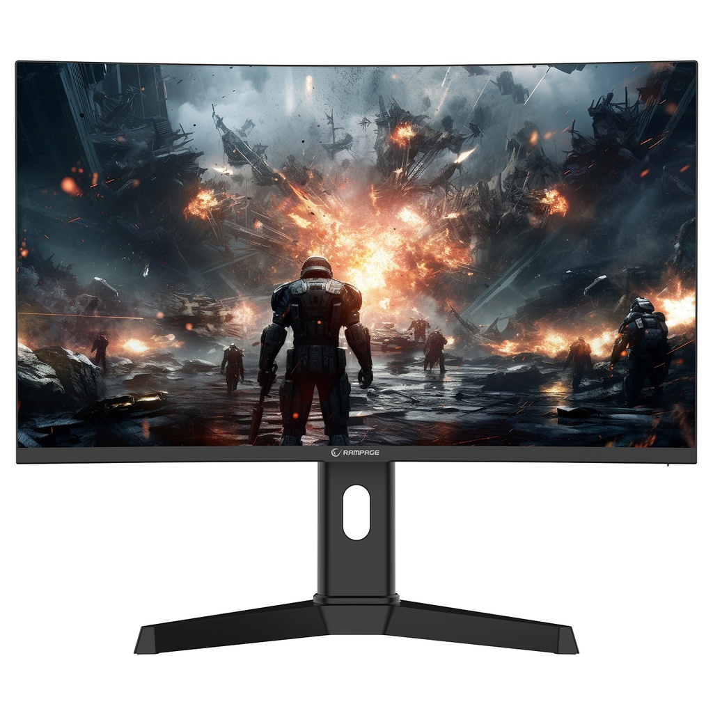 [40648] Rampage DROP DR27C300F 27 300Hz 1ms Fast VA FHD Freesync/Gsync RGB Pivot R1500 Curved Oyuncu Monitörü