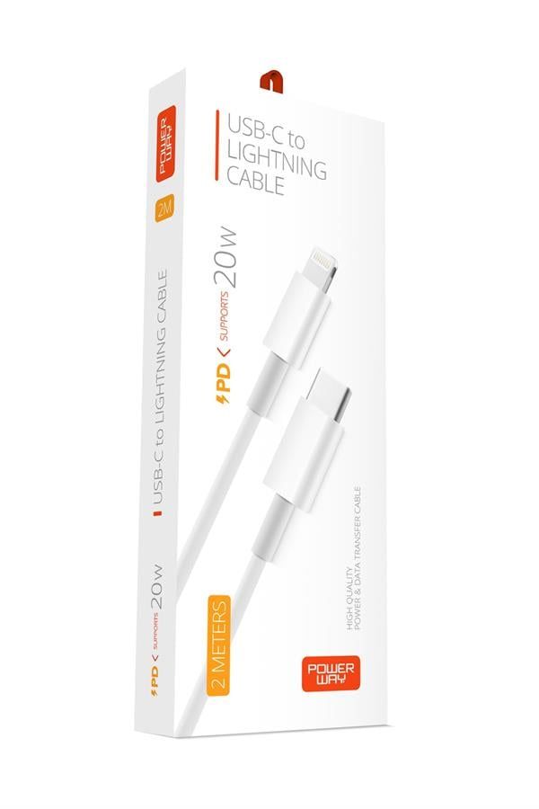 [PD22] POWERWAY PD22 2 METRE USB-C KABLO