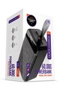 Powerway QC60 Beyaz 60.000 Mah PD 22.5W Hızlı Şarj Led Işıklı Powerbank