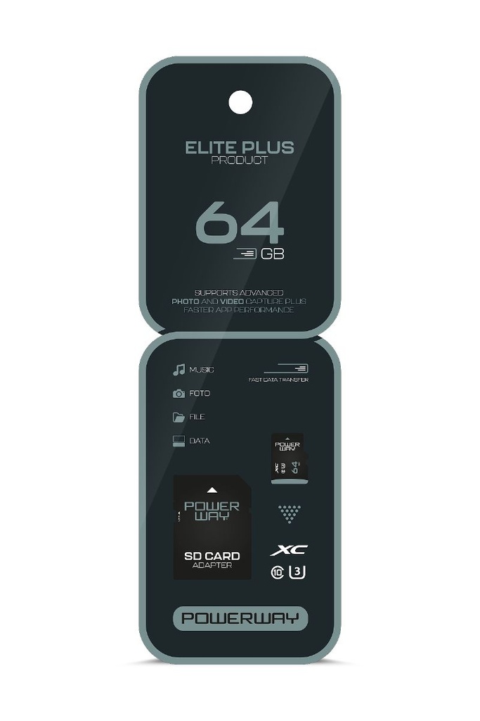 [Delivery_007] POWERWAY 64 GB ELT HAFIZA KARTI