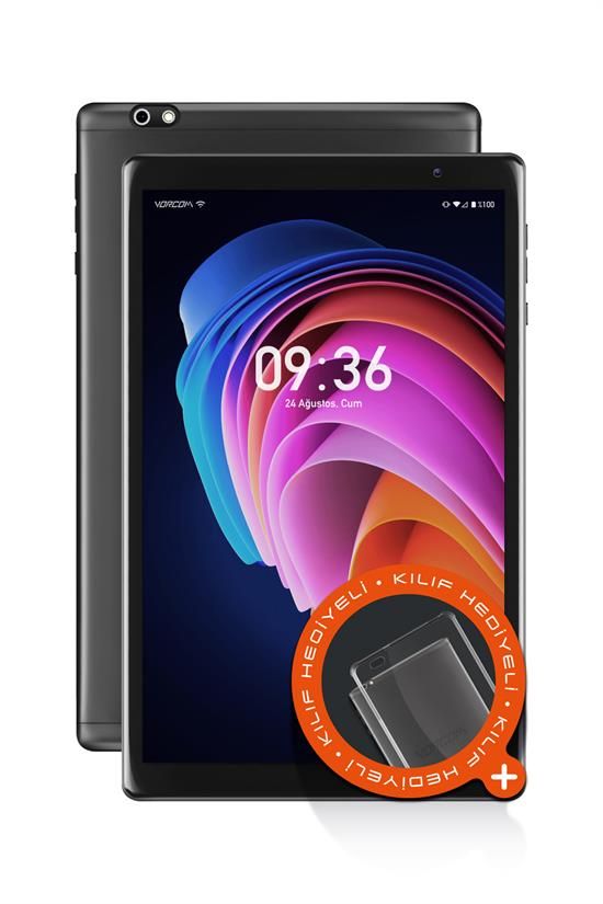 [SXPRO] Vorcom SXPro 6GB/64GB 10.1” 1200*800 HD IPS Ekran Tablet Ekran Koruyucu Hediyeli