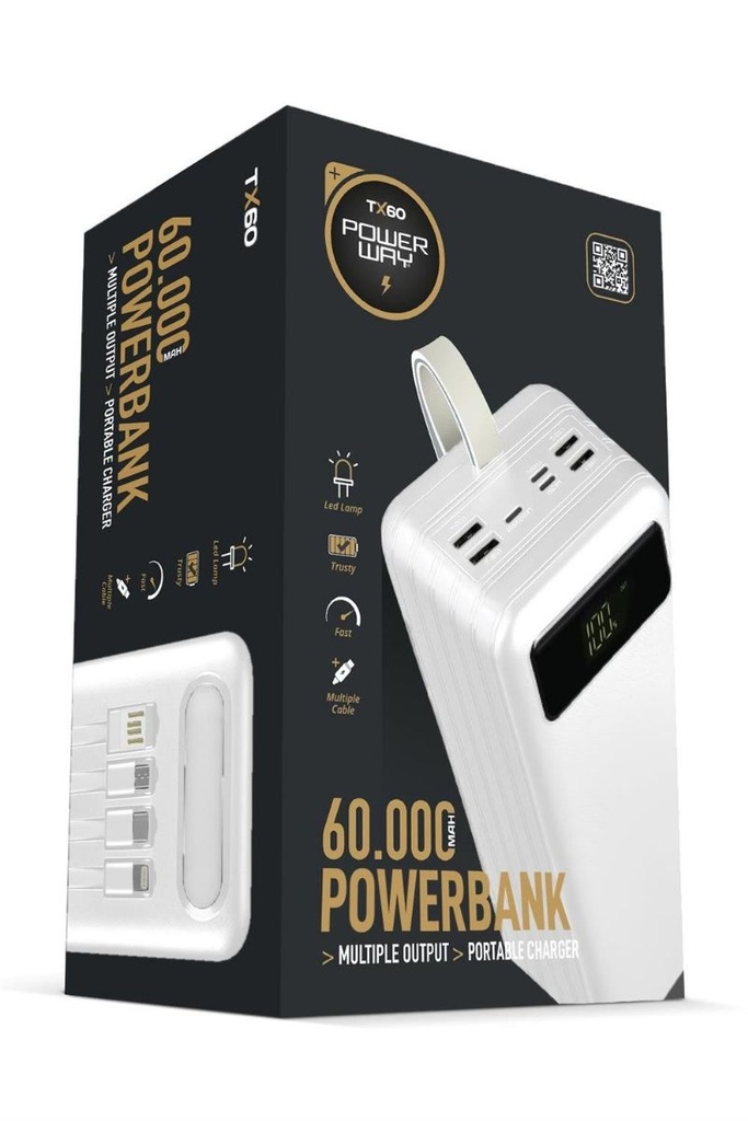 [Delivery_007] TX60 60000 AMP DG GÖSTERGELİ (BEYAZ)