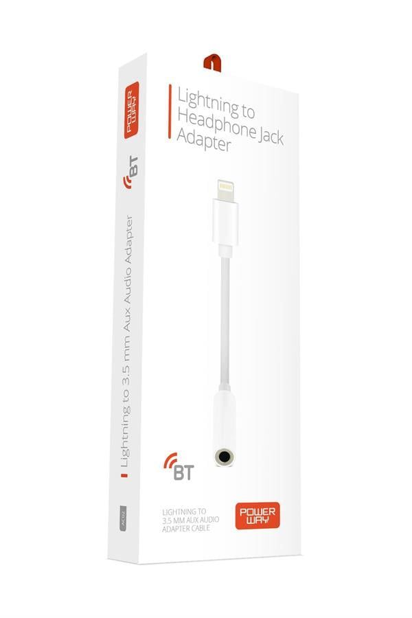 [Delivery_007] POWERWAY AC02 IPHONE MİKROFONLU KULAKLIK DÖNÜŞTÜRÜCÜ