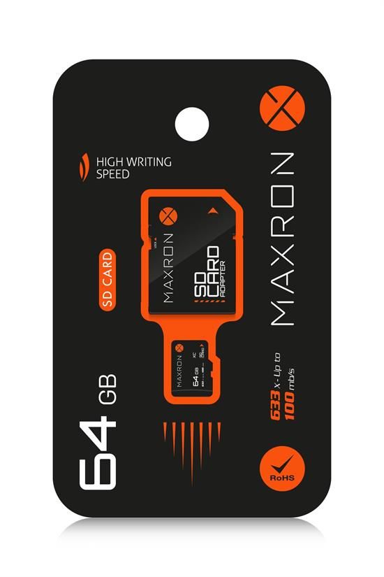 [Delivery_007] MAXRON 64 GB HAFIZA KARTI
