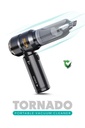 Shibumi Tornado 100W Şarjlı Kablosuz Araç İçi Süpürge Gerçek 16000PA Güçlü Üfleme & Vakum Aksesuarlı TYPE-C