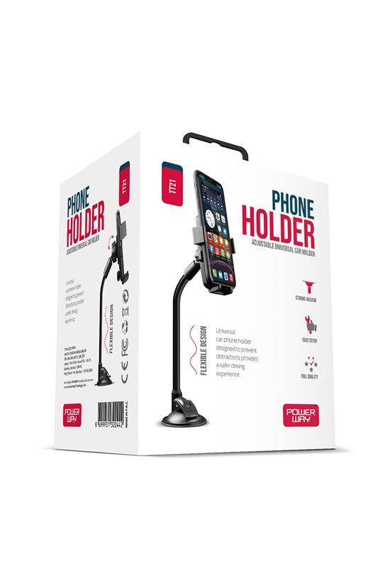 [TT21] Powerway TT21 Vantuzlu Telefon Tutucu