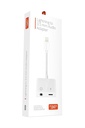 Powerway AC01 Lightning to AUX Çevirici ve OTG Şarj Dönüştürücü