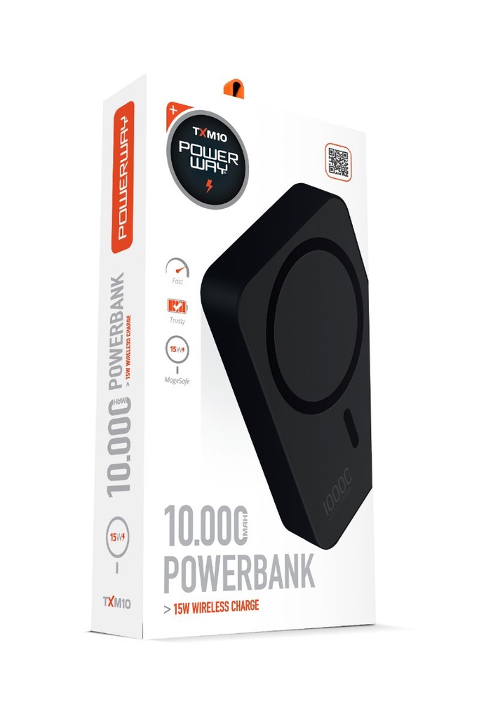 [Delivery_007] POWERWAY TXM10 10000 AMP PD 15W MAGSAFE (SİYAH)