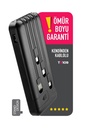 Powerway TX109 10.000 MAH Dijital Göstergeli Ekstra Kablolu Dahili Stand Powerbank