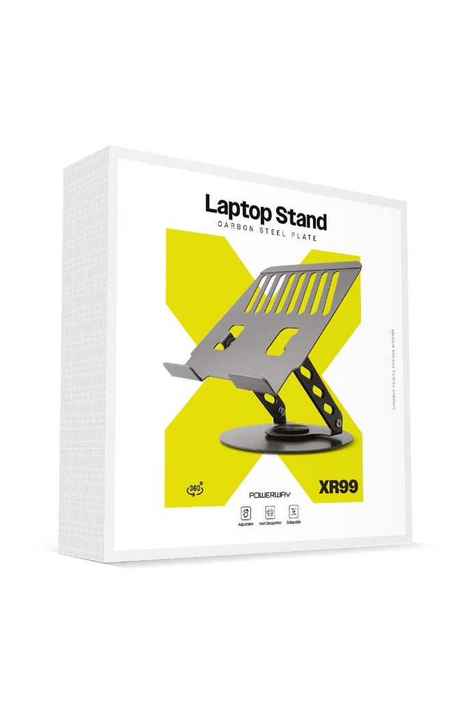 [XR99] Powerway XR99 Yüksek Kalite Metal Ayarlı Laptop Macbook Uyumlu Notebook Tablet Tutucu Altlık Stand