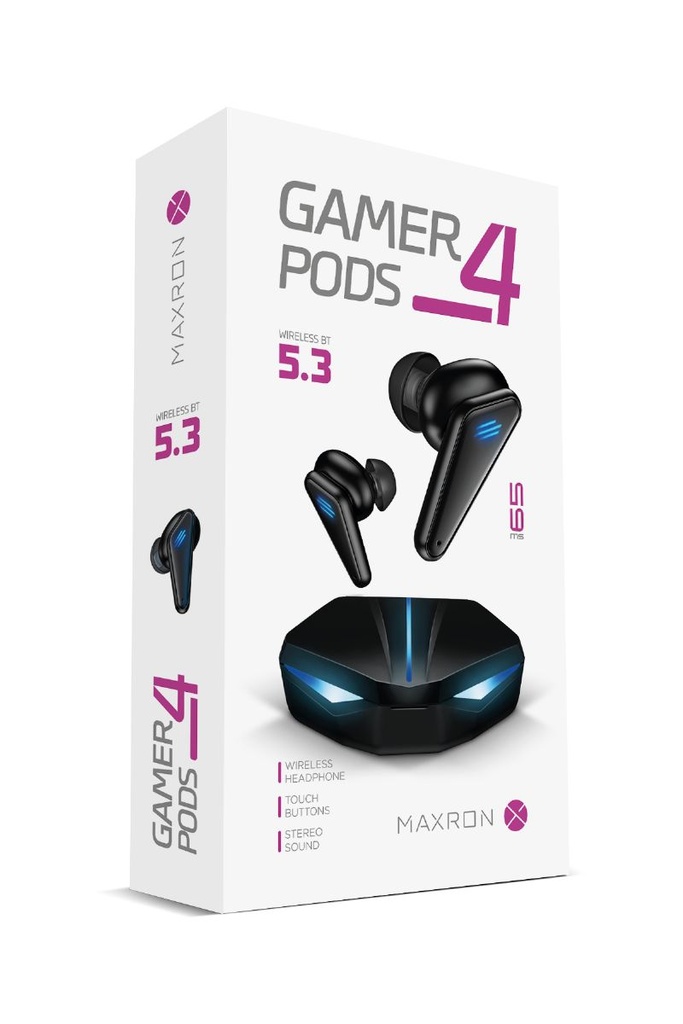 [GAMERPODS4] Powerway GamerPods 4 Bluetooth Kulaklık Powerbank Özellikli 2600 MAH
