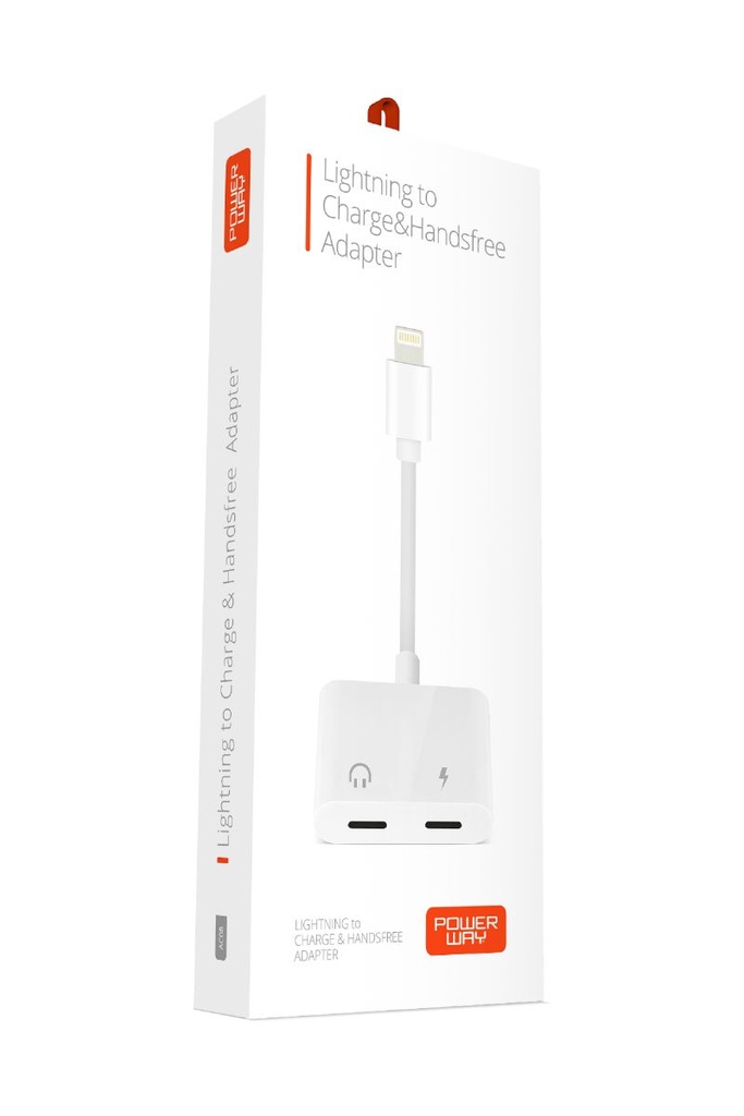 [AC08] Powerway AC08 iPhone Şarj ve Kulaklık Adaptörü