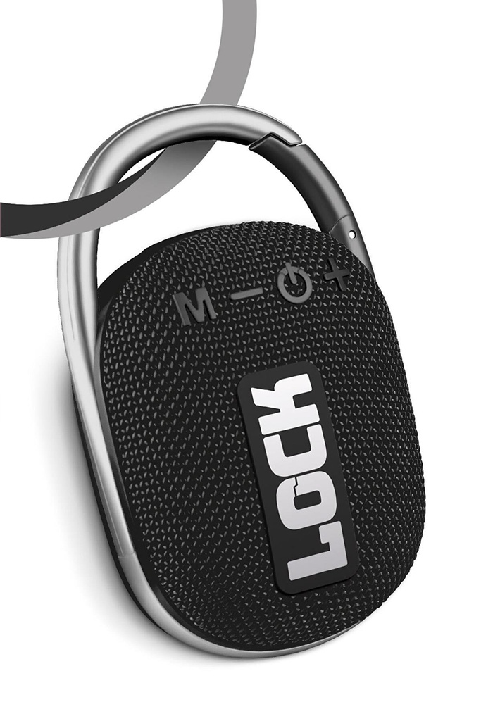 Powerway Lock Yeşil Taşınabilir Bluetooth Hoparlör Kilit Özellikli Yüksek Ses Gücü