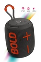 Powerway Bold Eflatun Taşınabilir Ses Bombası Kablosuz Bluetooth Hoparlör Speaker Yüksek Sesli TWS