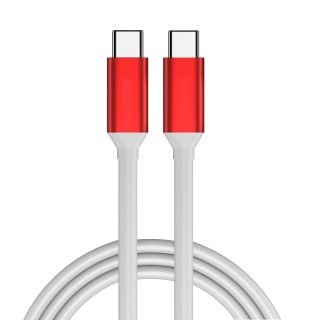 [PD2-100] Type-C to Type-c şarj kablosu 100cm Metal Başlıklı