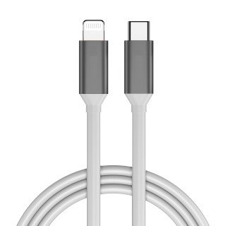 Type-C to Apple Lightning  şarj kablosu 100cm Metal Başlıklı