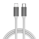 Type-C to Apple Lightning  şarj kablosu 100cm Metal Başlıklı