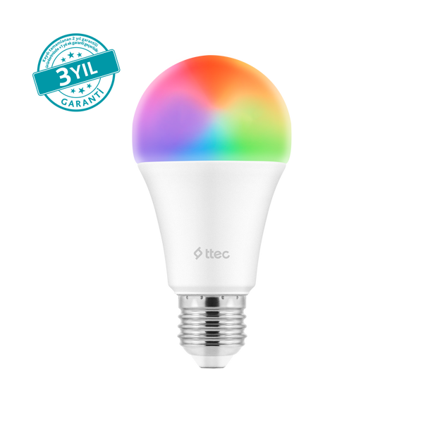2AA01 ttec Lumi Çok Renkli LED Wi-Fi Akıllı Ampul 