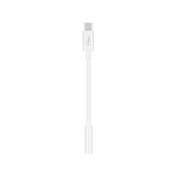 [2AK04B] 2AK04B ttec USB-C - 3.5mm Aux Adaptörü 11cm Beyaz 