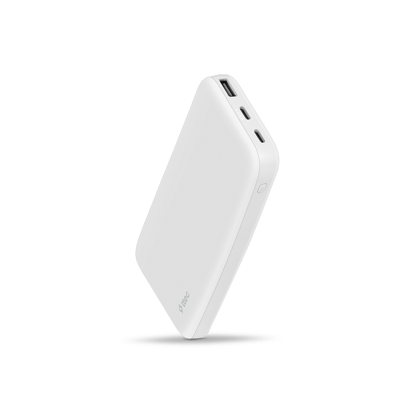 2BB204B1 ttec ChargeUp 10.000mAh Taşınabilir Şarj Aleti / Powerbank Beyaz