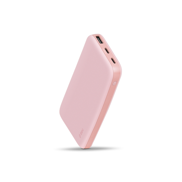 2BB204TP1 ttec ChargeUp 10.000mAh Taşınabilir Şarj Aleti / Powerbank Toz Pembe