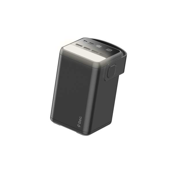 2BB272S ttec ReCharger Extreme LCD 60.000mAh PD 65W LED Fenerli Taşıma Kollu Taşınabilir Hızlı Şarj Aleti/Powerbank – 2BB272S 