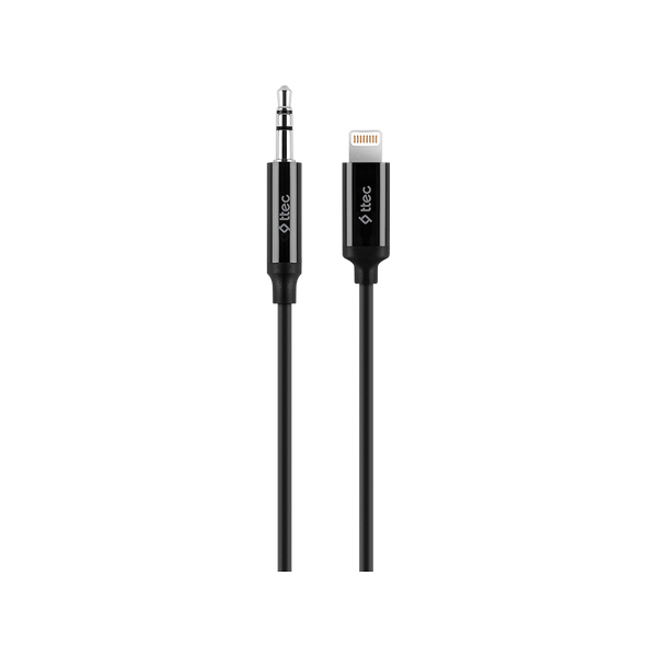 [2DK42S] 2DK42S ttec Aux - Lightning Ses Kablosu 100cm Siyah