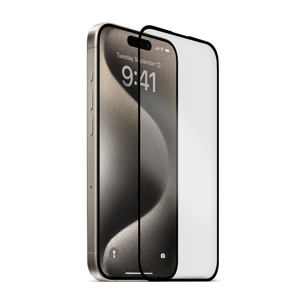 [2ECR71] ttec 2ECR71 AirGlass EdgeColor Cam Ekran Koruyucu iPh. 15 Pro Max
