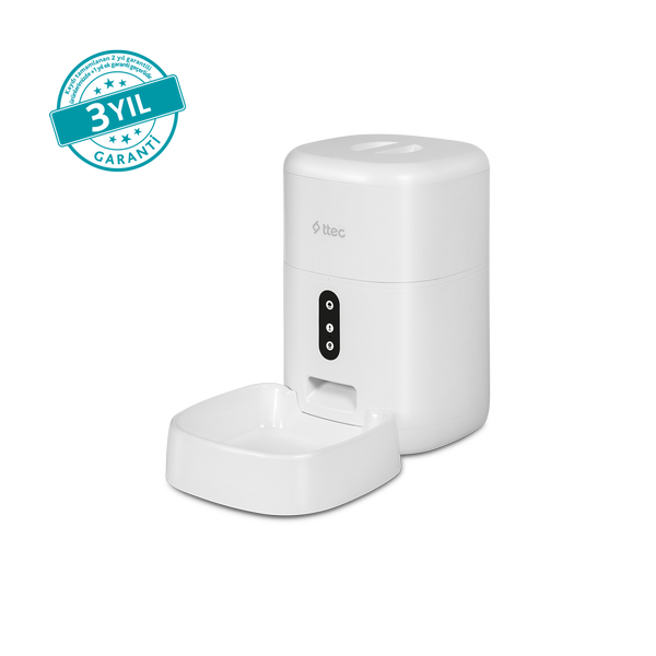 2EHB02 ttec Foodi Otomatik Wi-Fi Akıllı Kedi/Köpek Besleyici 