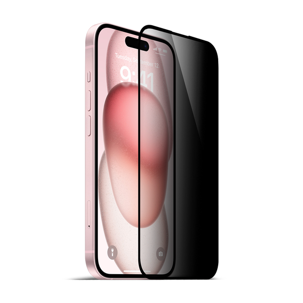 [2EKP40] 2EKP40 ttec AirGlass Privacy İki Yönlü Gizlilik Filtreli Cam Ekran Koruyucu iPh. 15 Plus 