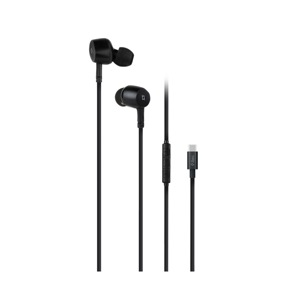 [2KMM15S] 2KMM15S ttec Pop 2 USB-C Stereo Mikrofonlu Kulakiçi Kulaklık Siyah