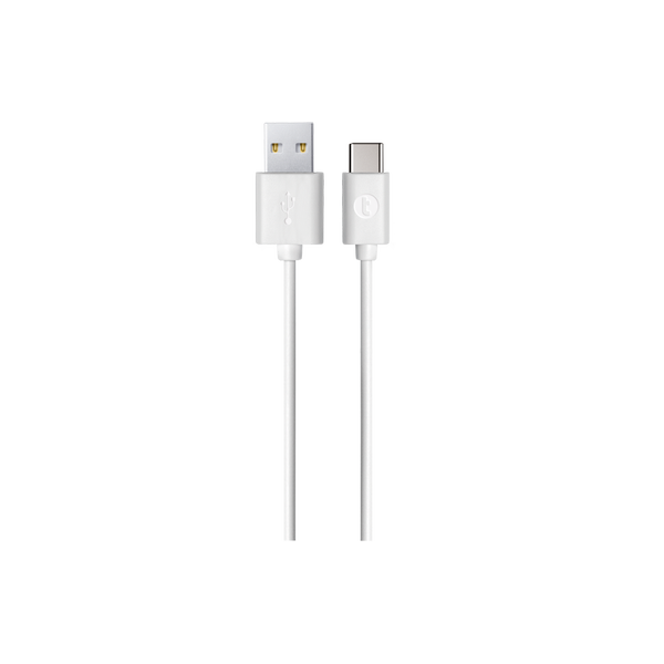 [5DK12B1] 5DK12B1 taks USB-A - USB-C Şarj Kablosu - T Beyaz