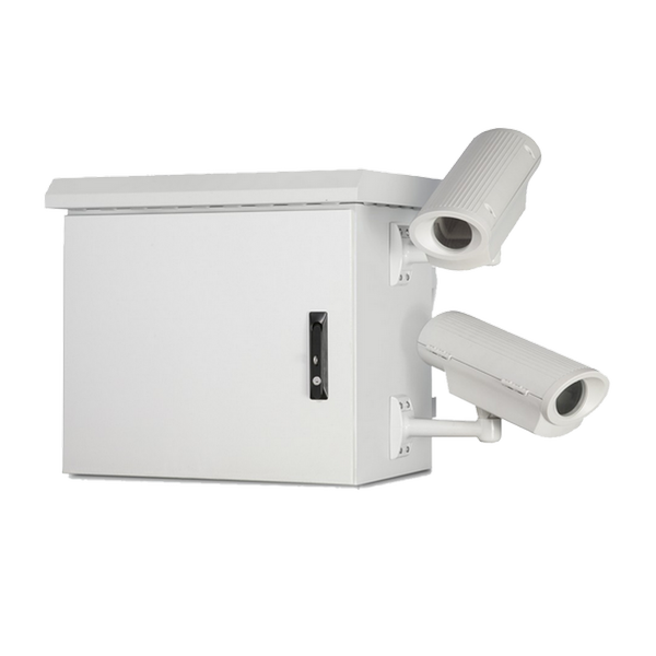 [FORM MBS-9U450] Formrack 9U 600x450 Mobese IP66 Çift Cidarlı Direk Tipi 