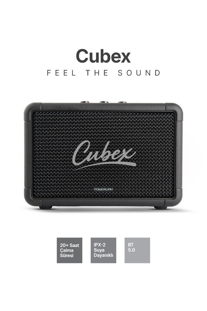 [CUBEX] Powerway CUBEX Speaker