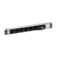 [F082PR6SA] Formrack Sigortalı 6 Lı 19   Alüminyum Priz 