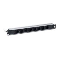 [F082PR8A] Formrack Sigortasız 8 Li 19 Alüminyum Priz 