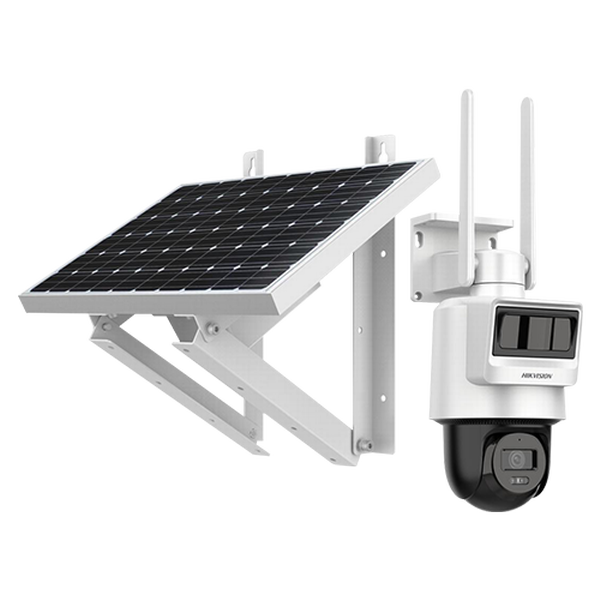 [327001615] Hikvision DS-2DE2C400IWG-K/4G/C05S10 4 MP IR PT IP Solar Kamera 