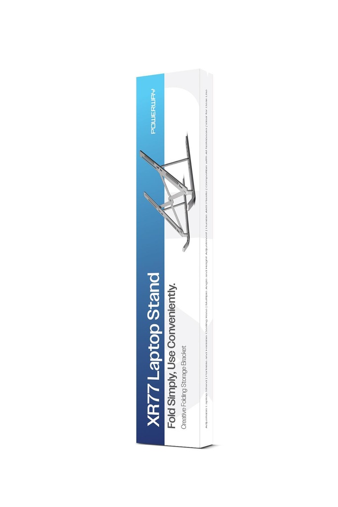 [XR77] Powerway XR77 Alüminyum Ayarlı Katlanabilir Laptop Macbook Uyumlu Notebook Yükseltici Tutucu Stand