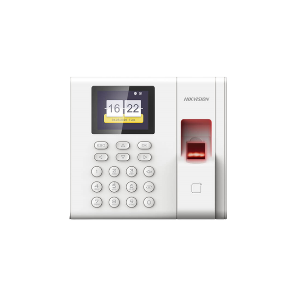 [302907436] Hikvision DS-K1A8503MF-B Parmak İzi ve Mifare Kart Okuyuculu Bağımsız Terminal (LCD, Kaypad ve Bataryalı) 