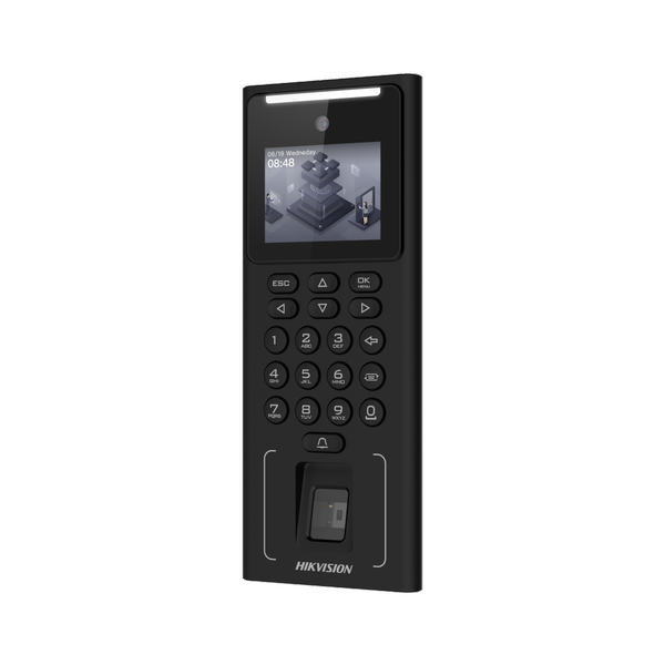 [302920000] Hikvision DS-K1T321EFWX Keypadli Yüz Tanıma / Parmak İzi / Proximity Kart Okuyucu Bağımsız Terminal 