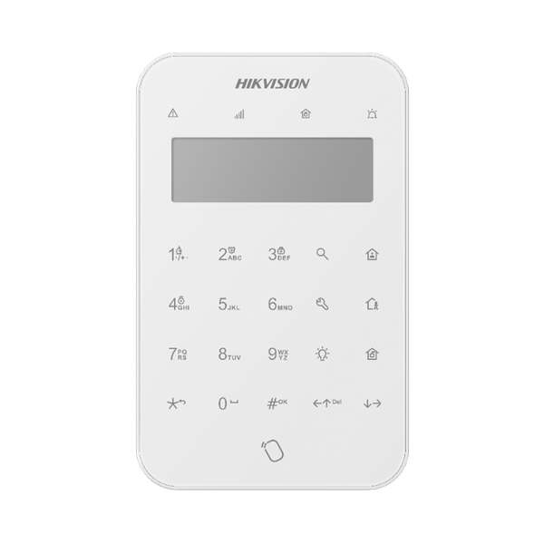 [302402027] Hikvision DS-PK1-LT-WE LCD Tuş Takımı - Hırsız Alarm (AX Pro) 