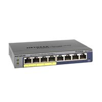[GS108PE-300EUS] NetGear GS108PE-300EUS 8 Portlu 10/100/1000 Gigabit ProSafe Switch, 4 PoE Port (53W) 